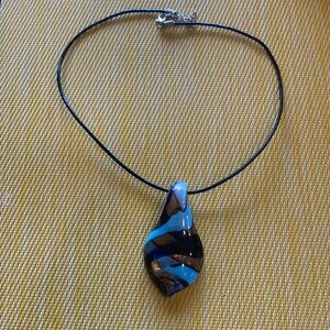 Unique pendant of Morano glass